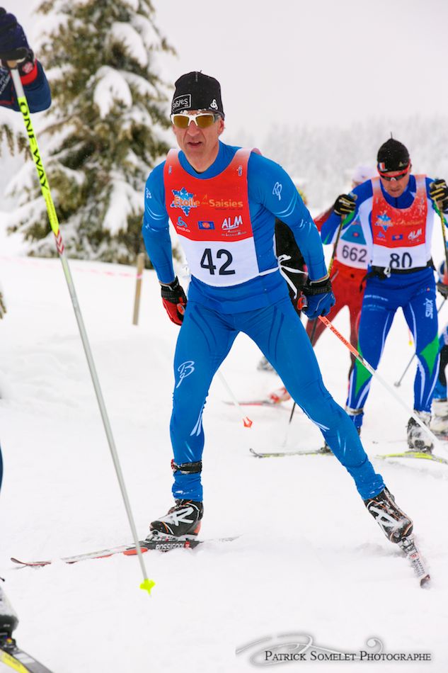 Franck Piccard sur 42 km